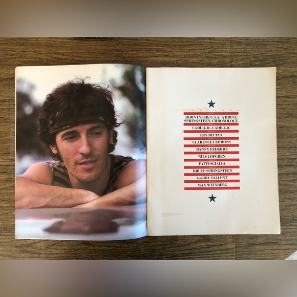 Bruce Springsteen and the E Street Band -
Born in the U.S.A. Tour Book - Picture 3 of 3